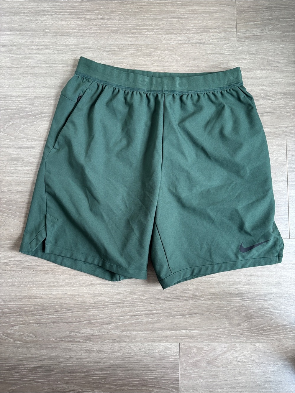 Nike Men’s Forest Green Performance Athletic Shorts
